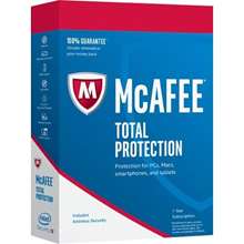 Mcafee Total Protection 3 devices / 1 year