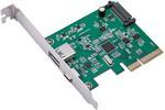E-GREEN PCI-Express kontroler USB 3.1 Type-A