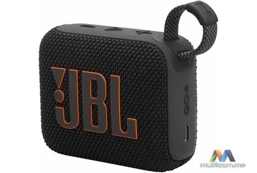 JBL GO 4 Black BT Zvucnik