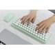 MOFII Bean 2.4G (White-Green) Tastatura i Mis