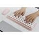 MOFII Bean 2.4G (White-Pink) Tastatura i Mis