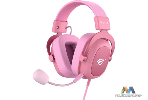 HAVIT H2002d pink Gaming slusalice