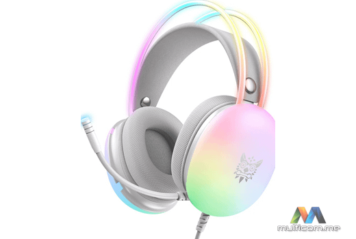 ONIKUMA X25 RGB (WHITE) Gaming slusalice