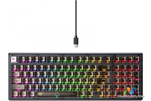 HAVIT KB875L (TRANSPARENT) Gaming tastatura