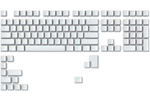 Glorious GMMK Keycaps (White)