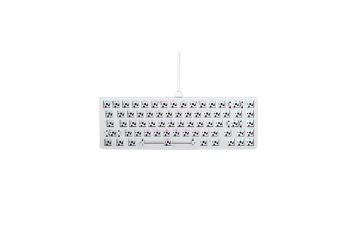 Glorious GMMK 2 Barebones Compact ANSI (White) Gaming tastatura