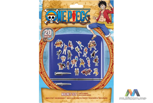 Pyramid One Piece The Great Pirate Era magnet set gaming figura