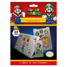 Pyramid Super Mario Mushroom Kingdom Tech Stickers