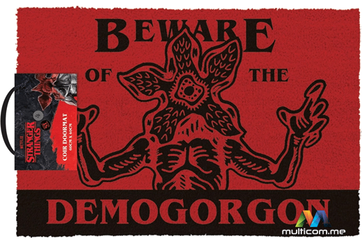 Pyramid Stranger Things 4 Beware Demogorgon DoorMat gaming figura