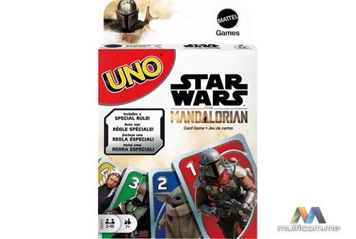 Uno UNO Star Wars The Mandalorian Drustvena Igra