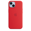 Apple iPhone 14 Silicone Case with MagSafe RED