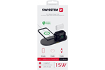 Swissten WIRELESS CHARGER PAD 3in1 BLACK