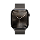 Apple Watch 46mm Milanese Loop: Slate Milanese Loop S / M