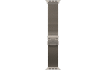 Apple Watch 49mm Milanese Loop: Natural Titanium Milanese Loop Small
