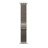 Apple Watch 49mm Milanese Loop: Natural Titanium Milanese Loop Large