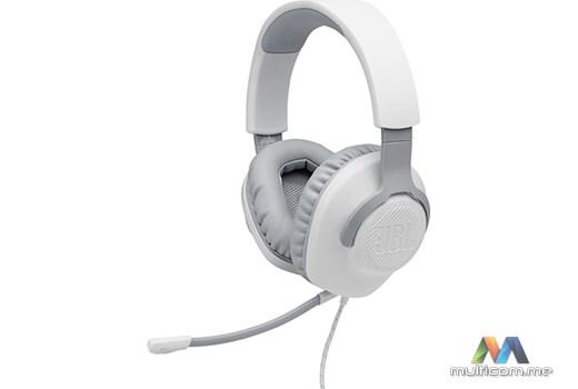 JBL JBLQUANTUM100WHT Gaming slusalice