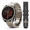 Garmin Fenix 8 47mm Sapphire Titanium Khaki smartwatch