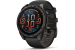 Garmin Fenix 8 47mm Sapphire Titanium Black smartwatch
