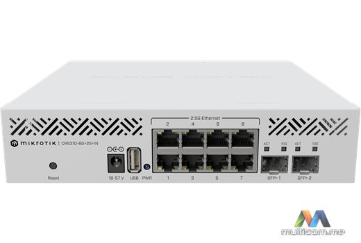 MikroTik CRS310 8G 2S IN