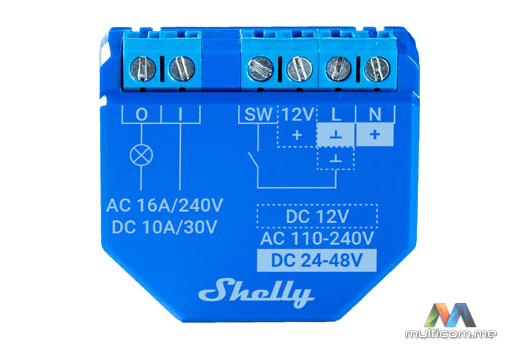 Shelly SNSW-001X16EU smart home set