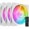 CoolerMaster Mobius 120P ARGB White 3-pack