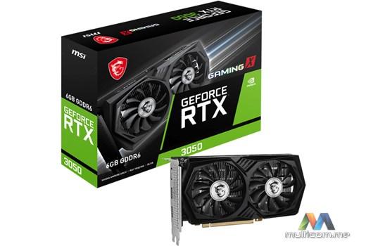 MSI RTX 3050 GAMING X 6G Graficka kartica