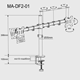 GEMBIRD MA-DF2-01 Oprema za monitor