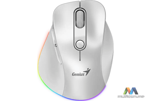 Genius Ergo 9000S Pro Pearl White