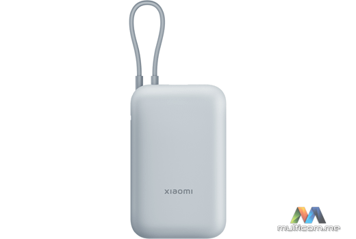 Xiaomi Power Bank 10000mAh (Integrated Cable) Ice Blue