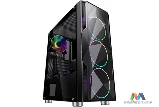 MSGW Gamer i3-14100F 16G 512G M.2 RTX3050 6G 600W Desktop PC racunar