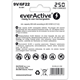 everActive Ni-MH 6F22 9V 250 mAh Silver Line Baterija