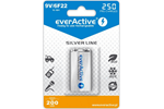 everActive Ni-MH 6F22 9V 250 mAh Silver Line