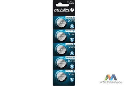 everActive CR2032 blister (5 kom.) Baterija