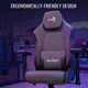 Aerocool AEROCROWN ASH GREY stolica