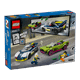 LEGO Police Car and Muscle Car Chase