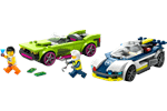 LEGO Police Car and Muscle Car Chase