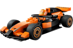 LEGO F1 Driver with McLaren Race Car
