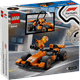 LEGO F1 Driver with McLaren Race Car