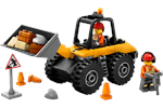 LEGO Yellow Construction Wheel Loader