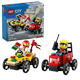 LEGO Pizza vs. Fire Truck Race Car Pack