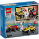 LEGO Pizza vs. Fire Truck Race Car Pack