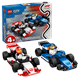 LEGO F1 Williams Racing & Haas F1 Race Cars