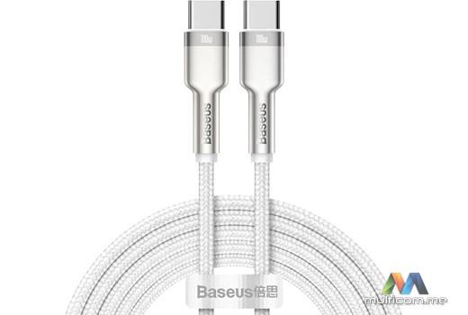 Baseus Cafule USB-C 100W 2m White
