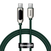 Baseus Display Cable USB-C 100W 1m Green kabl