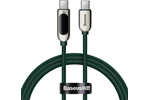 Baseus Display Cable USB-C 100W 1m Green kabl