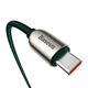 Baseus Display Cable USB-C 100W 1m Green kabl