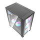 Darkflash DRX70 GLASS Black (4x RGB fan) kućište