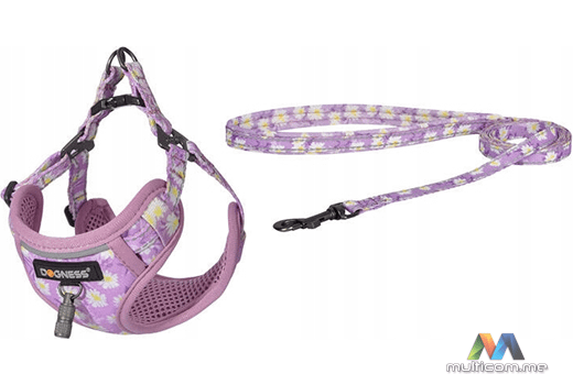 Dogness povodac i pojas set (Roza)