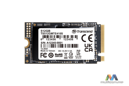 Transcend TS512GMTE410SP SSD disk