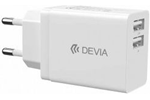 Devia Smart 2x USB 2.4A White punjač